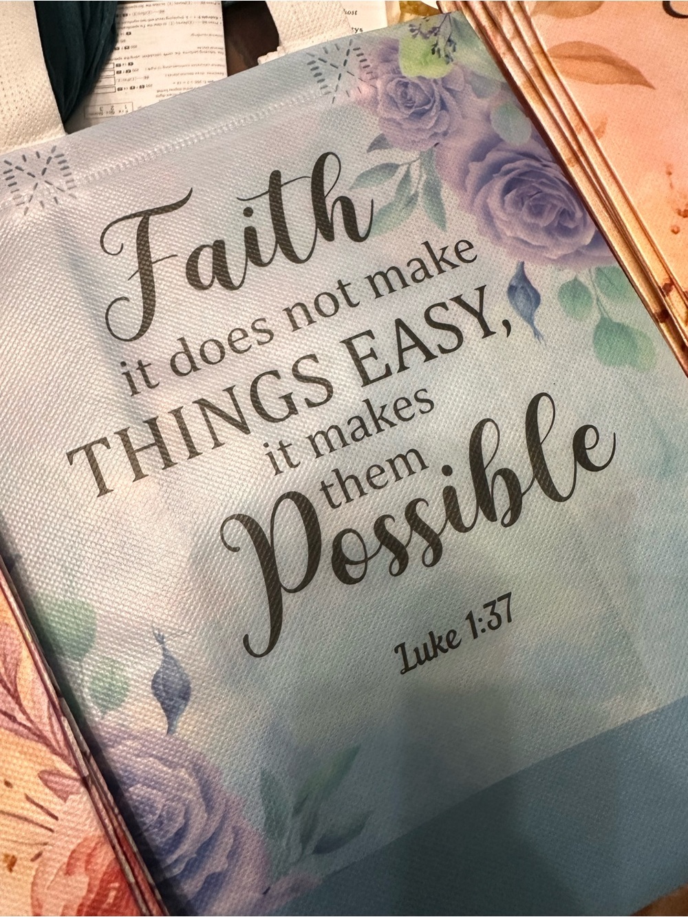Faith Filled Tote Gift Set with Accessories! - All new items